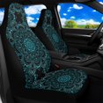 thumbnail image 2 of Binienty Boho Car Seat Covers Front Seats Only Side Air Bag Compatible Waterproof Car Seat Cushions Universal Auto Accessories for Women Girly Auto Interior Set 2 Pack, 2 of 7