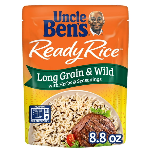 Uncle Ben's Ready Rice Long Grain & Wild Rice, 8.8 oz