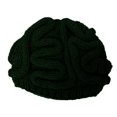 thumbnail image 1 of Funny Brain Knitted Hat Halloween Spoof Props Winter Hat, Dark Green Child, 1 of 4
