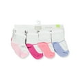 thumbnail image 2 of Hudson Baby Infant Girl Cotton Rich Newborn and Terry Socks, Mary Jane, 12-24 Months, 2 of 2