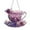 Purple, variant on 1 Hanging Ornament - European Style Afternoon Tea Acrylic Coffee Cup Charm