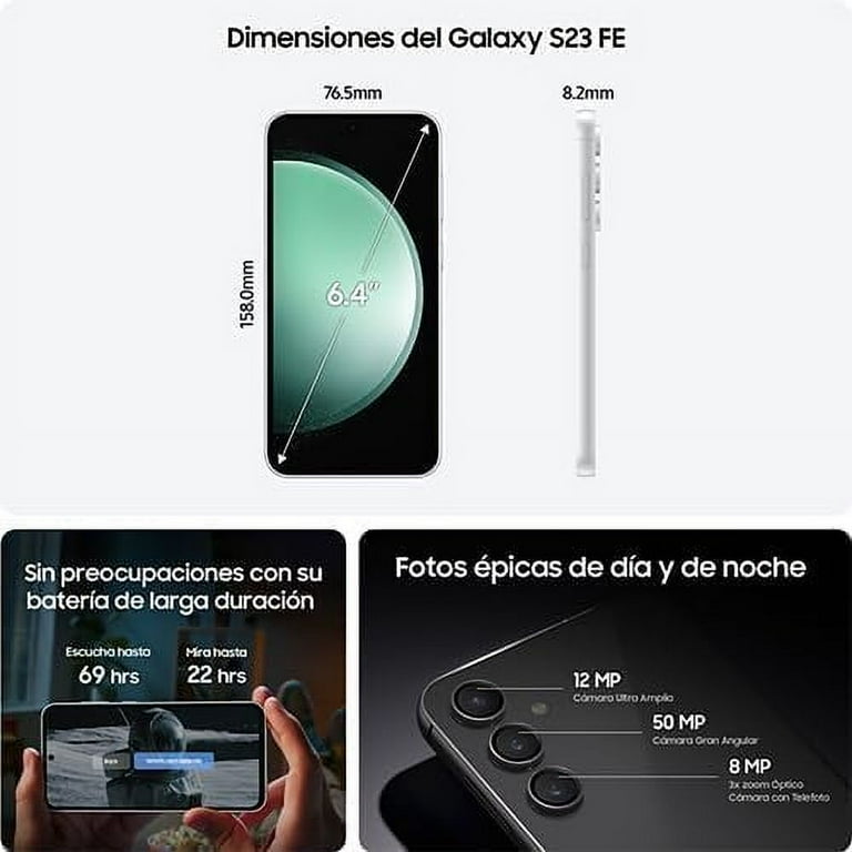 Samsung Galaxy S23 Fan Edition(FE) 5G (SM-S711B/DS) Dual SIM,256GB