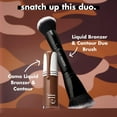 thumbnail image 2 of e.l.f. Cosmetics Liquid Bronzer & Contour Duo Brush, 2 of 8