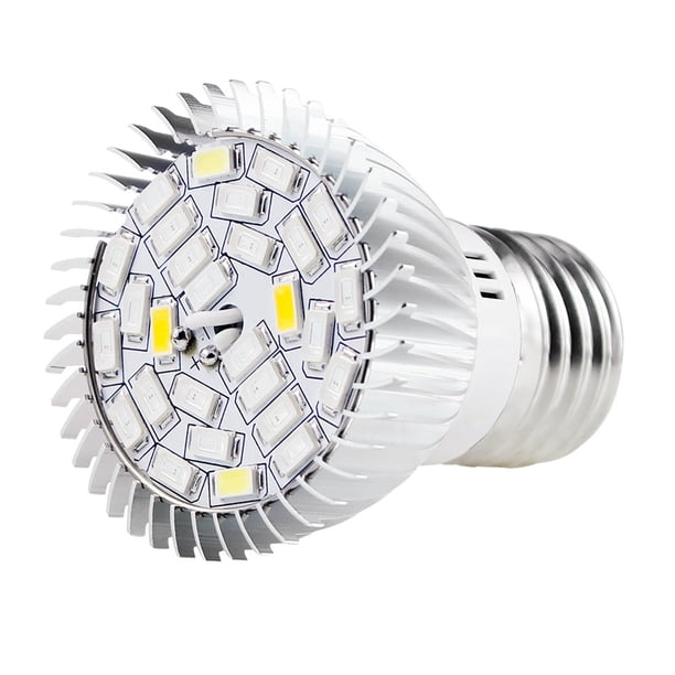 Matsuzay Bombilla LED para crecimiento de plantas, planta de interior, jardín, flor, plántulas, invernadero, jardín, luz de plantación, luz de tienda Jardín y Patio E27-18W Matsuzay HA003523-03