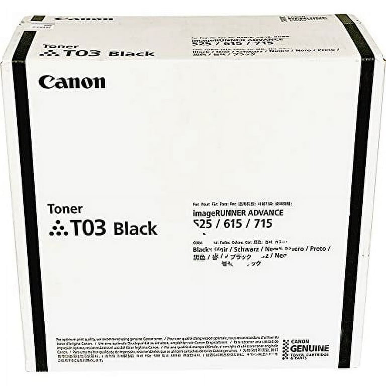 Canon T03 Toner Cartridge, High-Quality Performance, Easy to Canon T03 Toner Cartridge, High-Quality Performance, Easy to