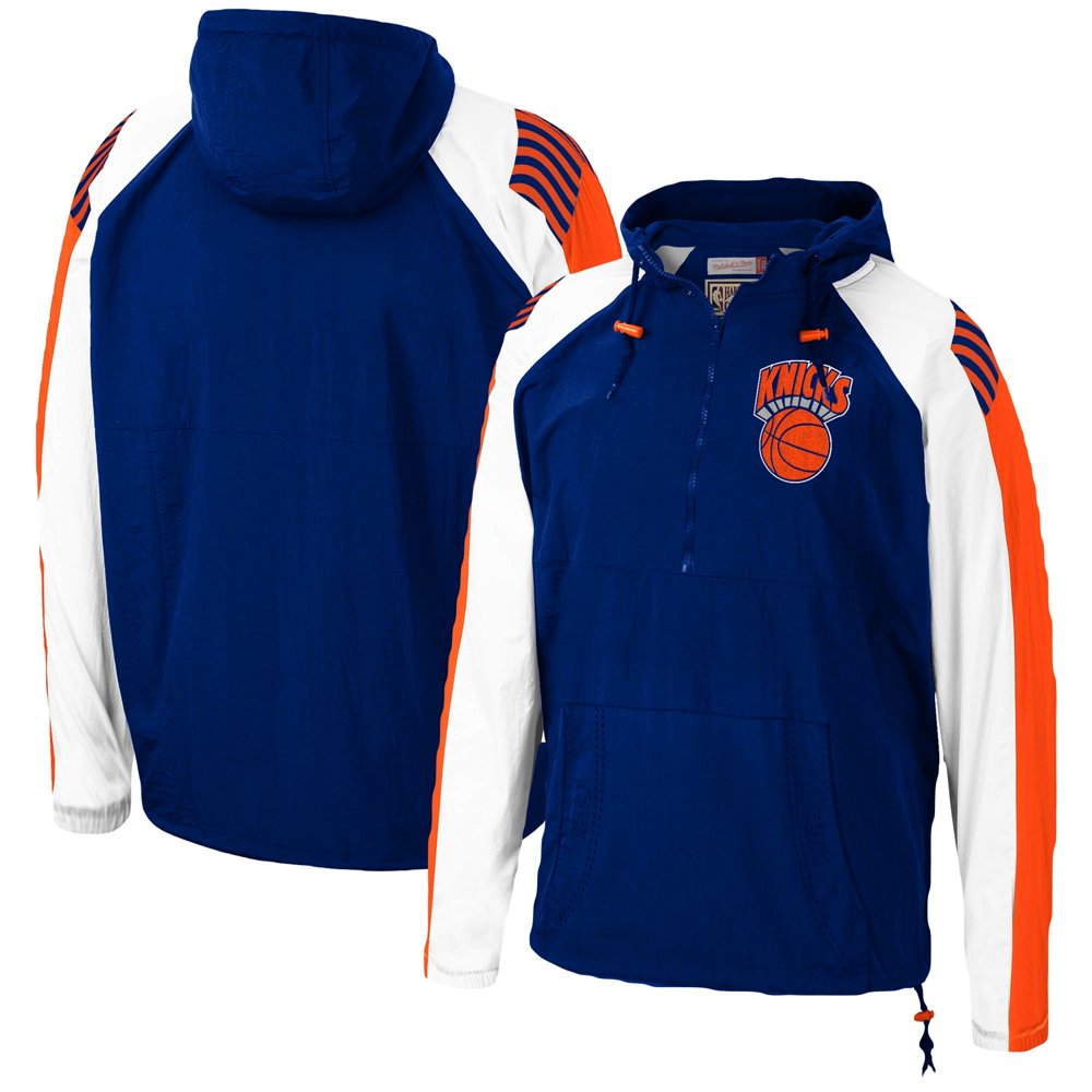 New York Knicks Mitchell &amp; Ness Hardwood Classics Anorak