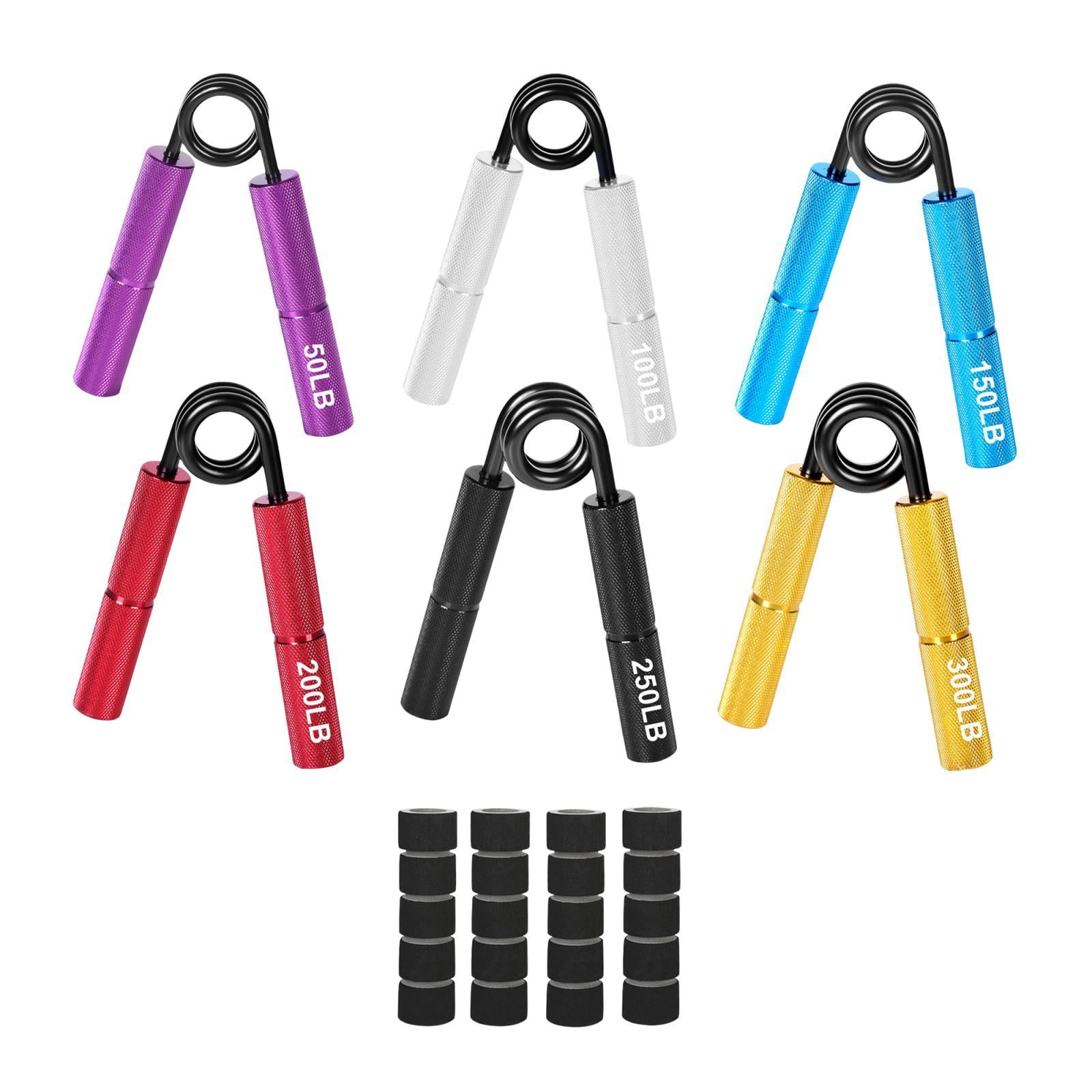harayaa 6Pcs Hand Grip Strengthener Exercise Fitness Manual Hand Exerciser Grip Strength