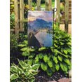 thumbnail image 2 of LADDKE America Rio De Janeiro Brazil South Beach Landscape Copacabana Garden Flag Decorative Flag House Banner 12x18 inch, 2 of 2