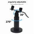 thumbnail image 2 of 2X Universal Pos Machine Desktop Stand Rotatable POS Cashiers Holder Rack Display Bracket Black, 2 of 8