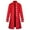Red Gothic Coat for Men, variant on Mens Gothic Coat Fashion 2025 Trendy Classic Solid Coat Stand Collar Jacket Steampunk Design Casual Workout Long Sleeve Clothes Blue XXL