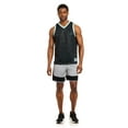 thumbnail image 5 of AND1 Men's and Big Men's Active Swing-Man Short, up to Size 3XL, 5 of 7
