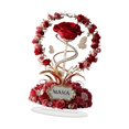 thumbnail image 4 of Letrero de ramo de rosas acrílico 2D con base, regalo para mamá, centro de mesa, adorno artesanal para estantería, escritorio, vacaciones, 4 of 9