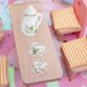 thumbnail image 4 of 15pcs 1/12 Ceramics Tea Cup Set Dollhouse Decoration Simulation Mini Kitchen AccessoriesClover Pattern, 4 of 4