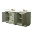 thumbnail image 3 of Wyndham Collection Wcf414172d-Qtz-Us3mxx Strada 72" Free Standing Double Basin Vanity Set, 3 of 7