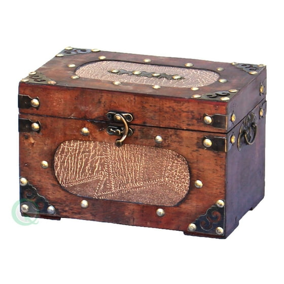 Tm Treasure Chest Decorative Box Small 55 Trunk Tm Treasure Chest Decorative Box Small 55 Trunk