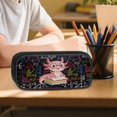 thumbnail image 6 of DISNIMO Axolotl Maths Printed 3 Piece School Backpack Set for Kids Girls, Lightweight School Bag Set with Lunch Box and Pencil Case, 17 Inch Primary Middle Backpack Travel Daypack, 6 of 7
