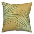 thumbnail image 2 of Creative Products Palm Leaves Yellow 16 x 16 Indoor / Outdoor Pillow, 2 of 3