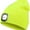 Fluorescent yellow, variant on Viworld LED Beanie Hat with Lights, Unisex USB Rechargeable 4 LED Headlamp Cap Winter Hat for Outdoor Sport Ski Running, Blue