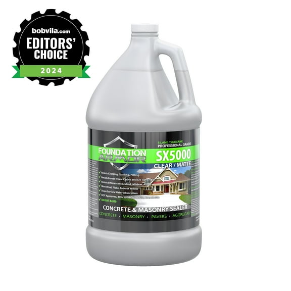 1 Gallon Armor SX5000 Silane Siloxane Penetrating Concrete Sealer and Masonry Water Repellent