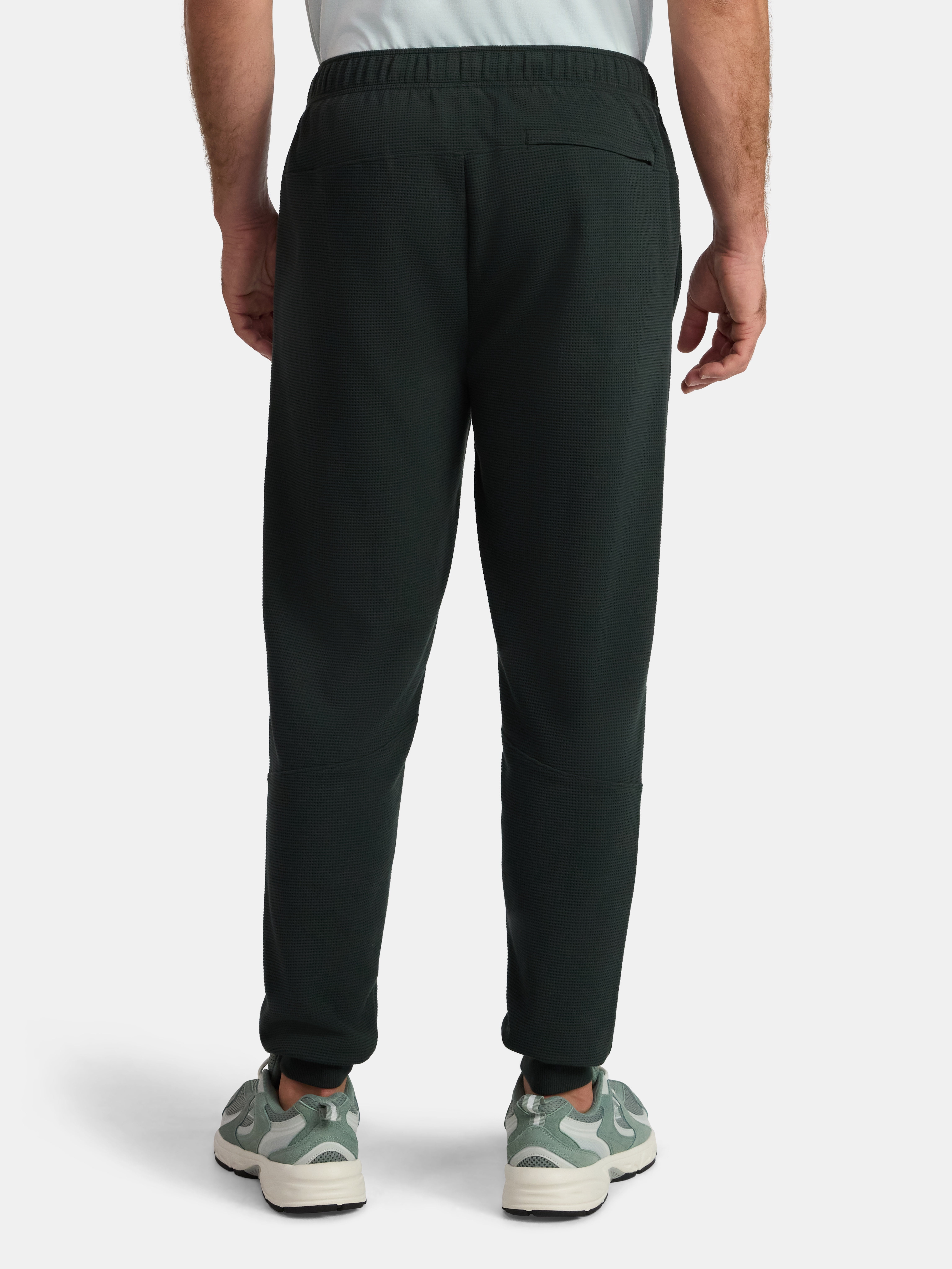 Athletic Works Men's and Big Men's Waffle Knit Joggers Pants, 30" Inseam, Size S-3XL