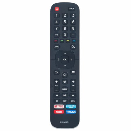 New EN2BK27H Replace Remote for Hisense TV 43A6101EM 50A6101EM 40H5509 43H7709