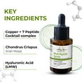 thumbnail image 2 of Sérum Visage Multipeptides Anti-âge + Sérum Visage à 8 Peptides pour Ridules et Rides – 30 ml / pour Tous Types de Peau, 2 of 7