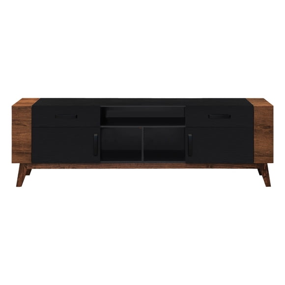 Mesa de TV Roma Negro - Kessa Muebles
