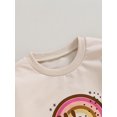 thumbnail image 5 of Bagilaanoe Little Girl Boy Thanksgiving Sweatshirt Long Sleeve Pumpkin Rainbow Print Pullover 3T 4T 5T 6T 7T Toddler Kids Fall Loose Tee Tops, 5 of 8