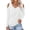 White, variant on MEICHEN Spring and Summer Women's Clothing Color Cotton Fashion Solid Color Strapless Long Sleeved T Shirt