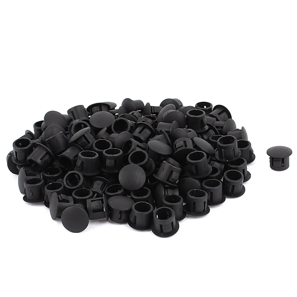 SKT8 Plastic 8mm Dia Snap in Type Locking Hole Plugs Button Cover