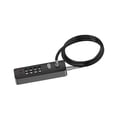 thumbnail image 4 of Luggage Suitcase Code Lock Portable 4 Digit Padlocks for Baggage Gym Luggage black 60cm, 4 of 8