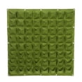 thumbnail image 1 of Injueey Bolsa de plantación vertical de flores Bolsa de crecimiento no tejido 64 bolsillos Jardinera para colgar en la pared - Verde Jardín y Patio Verde Injueey JJ18818-01, 1 of 6
