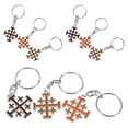 thumbnail image 1 of unbranded 9Ud Llavero Cruz Creativo De Metal Para De Con Estilo Y Resistencia, 1 of 7