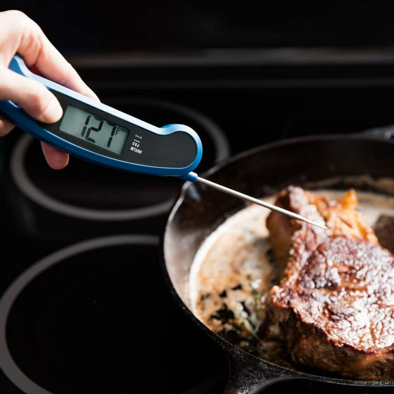  Lavatools PX1D Javelin PRO Duo Ultra Fast Professional Digital  Instant Read Meat Thermometer for Grill and Cooking, 4.5 Probe,  Auto-Rotating Backlit Display, Splash Resistant – Sambal: Home & Kitchen