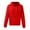 C25/Red, variant on Vividxx Solid Color Zip Up Hooded Sweatshirt With Front Pockets Casual Pullover Jacket For Outdoor Athletic Wear
