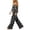 Black, variant on Women’s 2 Piece Summer Outfit Set off Shoulder Short Sleeve Top and Wide Leg Long Pants Lightweight Breathable Loose Fit Polka Dot Printed Set for Beach Vacation, Daily Wear White