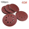 thumbnail image 1 of Discos de lija 125mm velcro lija excéntrica hojas de lija 8 agujeros nuevos, 1 of 5