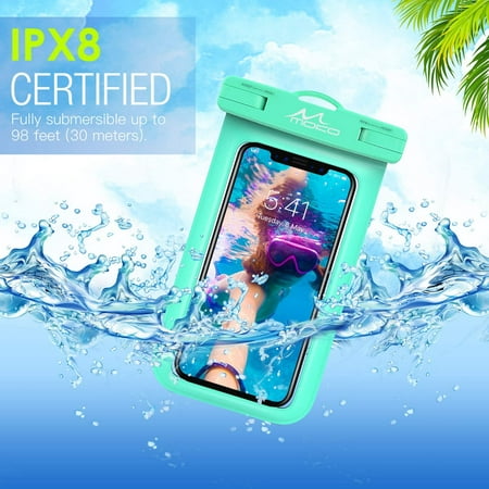 Waterproof Phone Pouch 2 Pack Underwater Phone Case Dry Bag With Lanyard For Iphone 11 11 Pro 11 Pro Max X Xs Xr Xs Max 8 7 Plus Samsung S10 S9 S8 Plus S10e S20 Note 10 9 8 Blue Green Walmart