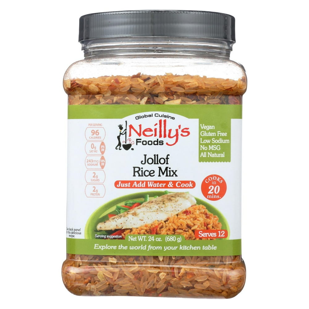 Neilly'S Mix Jollof Rice Spicy Rice, 24 Oz