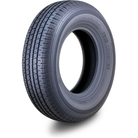 One Premium FREE COUNTRY Trailer Tire ST 215/75R14 8PR Load Range D w/Featured Scuff Guard