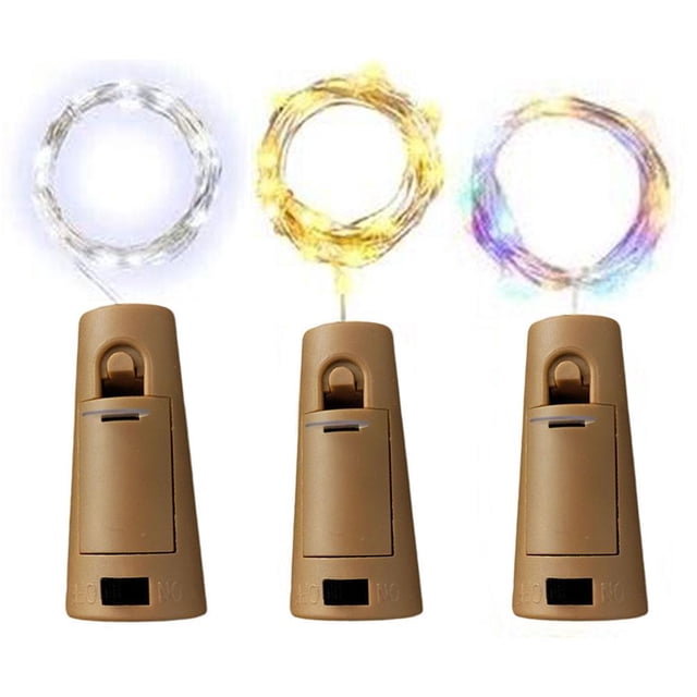Luz LED de ambiente con pilas para decoración de bares y fiestas DIY (multicolor)