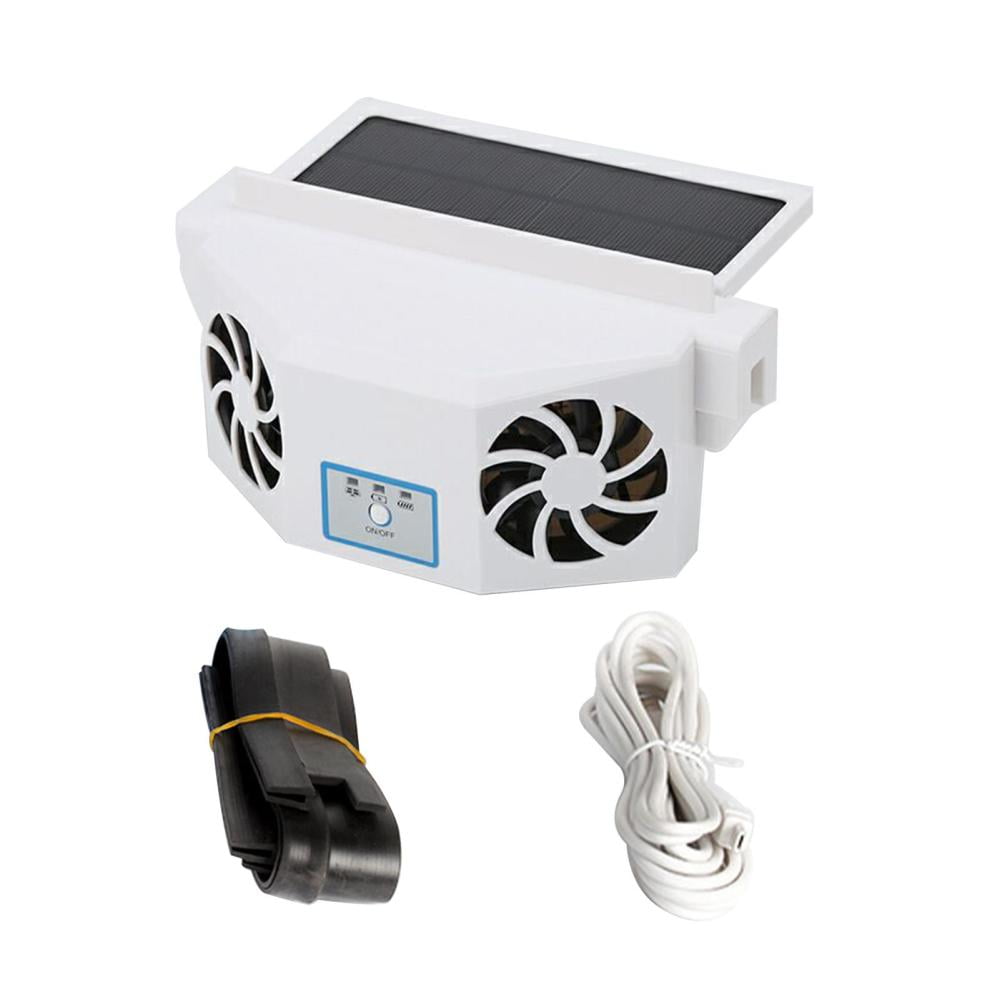 Solar Power Car Exhaust Fan Cool Down Your Car Auto Vent Fan Auto