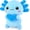 Blue, variant on 15 Inches Axolotl Plush Stuffed Animal with Love Heart Decor Skin-friendly Soft Plush, Cute Plushies Animal Home Decor Body Pillow, Axolotl Themed Huggging Toy Gifts for Adults Kids,Purple