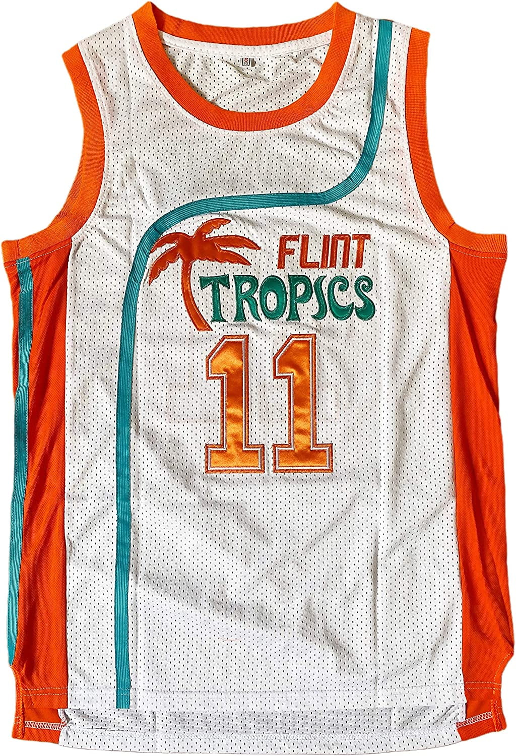 YOUIGIFTS Mens Flint Tropics Movie 11 Monix Basketball Jersey