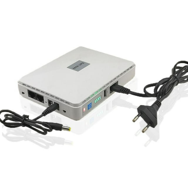 5v 9v 12v Uninterruptible Power Supply Mini Ups Poe 15v 24v Battery Backup 8800mah For Wifi Router