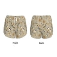 thumbnail image 3 of Lsque Pirate skulls Printed Women's Running Shorts with Liner Pockets,Elastic Quick Dry Workout Athletic Gym Yoga Shorts,Womens High Waist Shorts-X-Large, 3 of 7