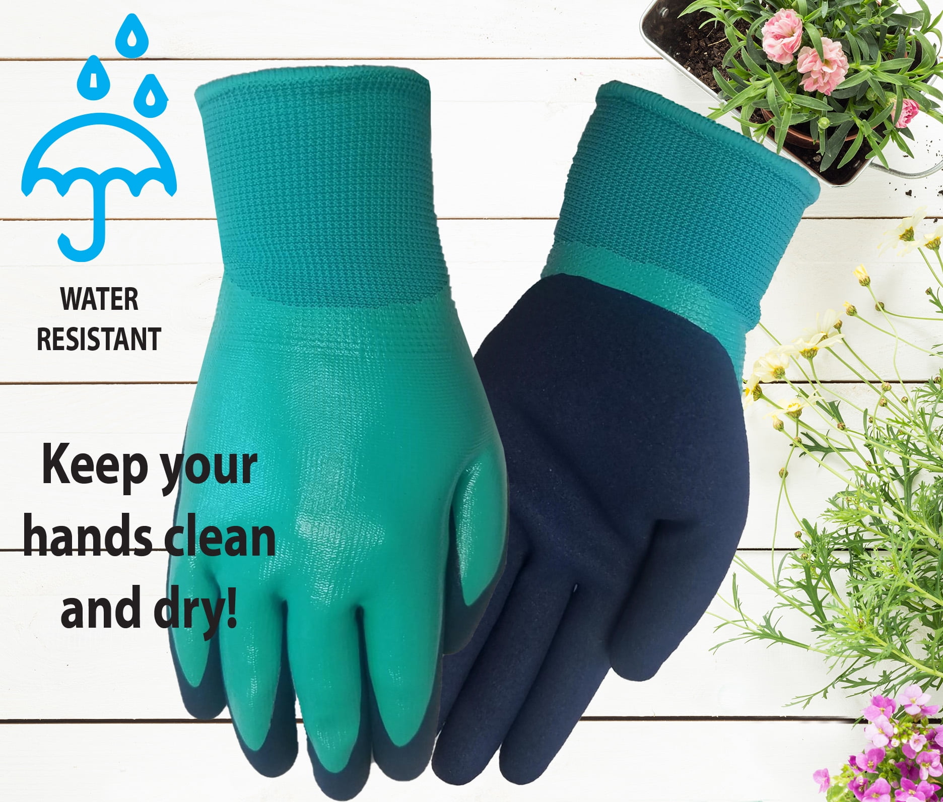 Waterproof sales gardening gloves