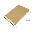 thumbnail image 2 of FUEENIRVA 100Pcs Convenient Document Pouch Vintage Style Kraft Paper for Storage and Paper Organization, 2 of 8