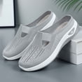 thumbnail image 6 of Daolelai Women's Summer Fashion Mesh Breathable Slippers Round Toe Non-Slip Slip-On Beach Slippers, 6 of 8