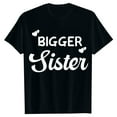 thumbnail image 3 of BOOMNY Toddler Girls T-Shirts Short Sleeve Casual Big Sister Letter Printed T Shirts Lightweight Loose Summer Shirt Tops Leisure Girl's Clothes, 3 of 3
